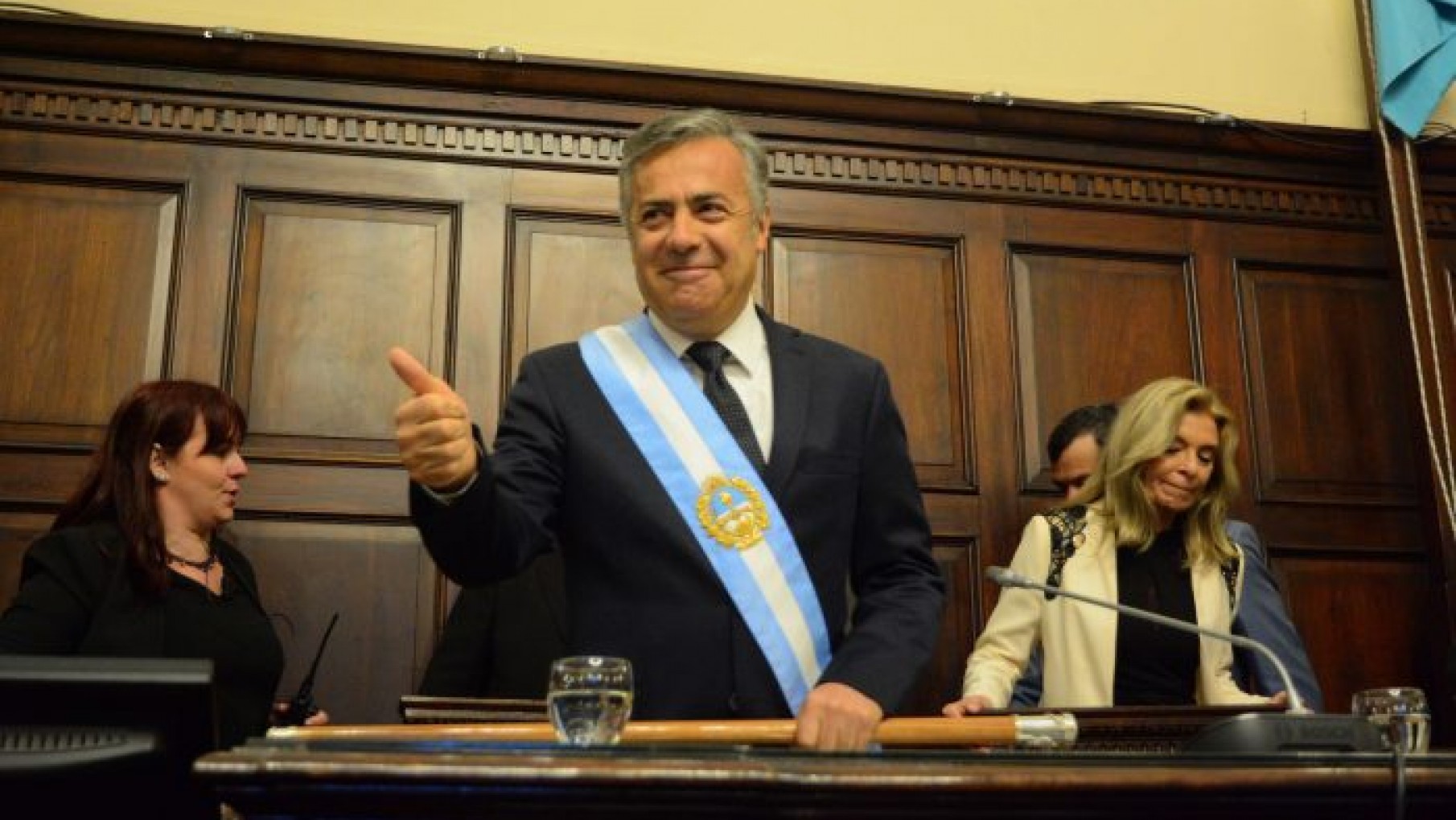 Qué obras recordó y prometió Cornejo en su discurso